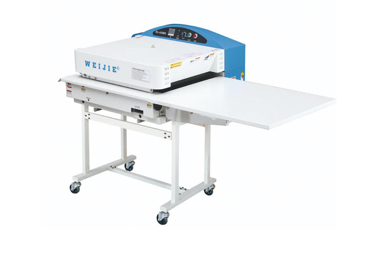 WJ-450MS Mostly Selected Model / Fabric Fusing Press Machine With Rotary Strip-off Device