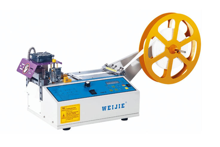 WJ-100A High Speed Automatic Belt Loop Cutter For Tape/Woven Cutting (Hot&Cold Knife)