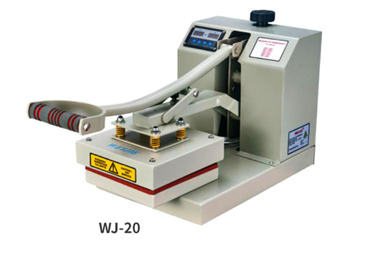 WJ-20 Small Size Manual Heat Press 20*20CM For Logo Printing/ Easy To Move