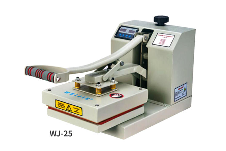 WJ-25 Small Size Manual Heat Transfer Machine 25*25CM For Nigh Market